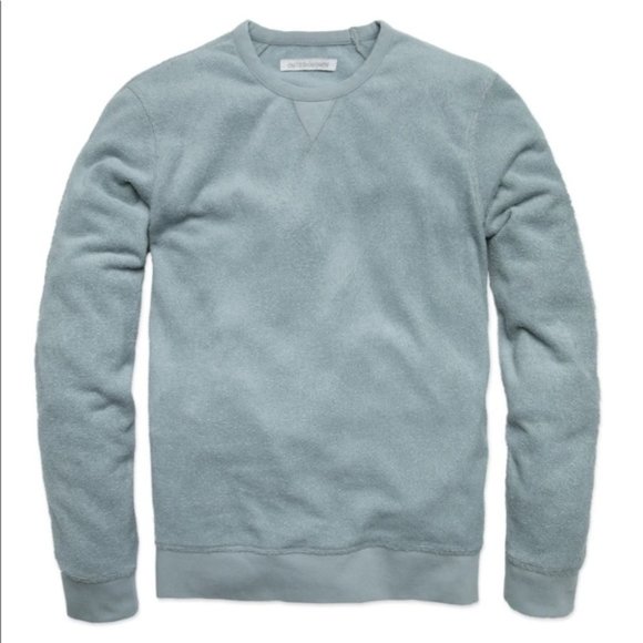 Outerknown Other - NEW Outerknown Men's L Hightide Crew Neck Pullover Sweater Sweatshirt Ash Blue